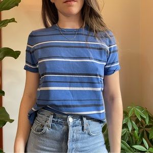 Blue striped Pendleton T-shirt